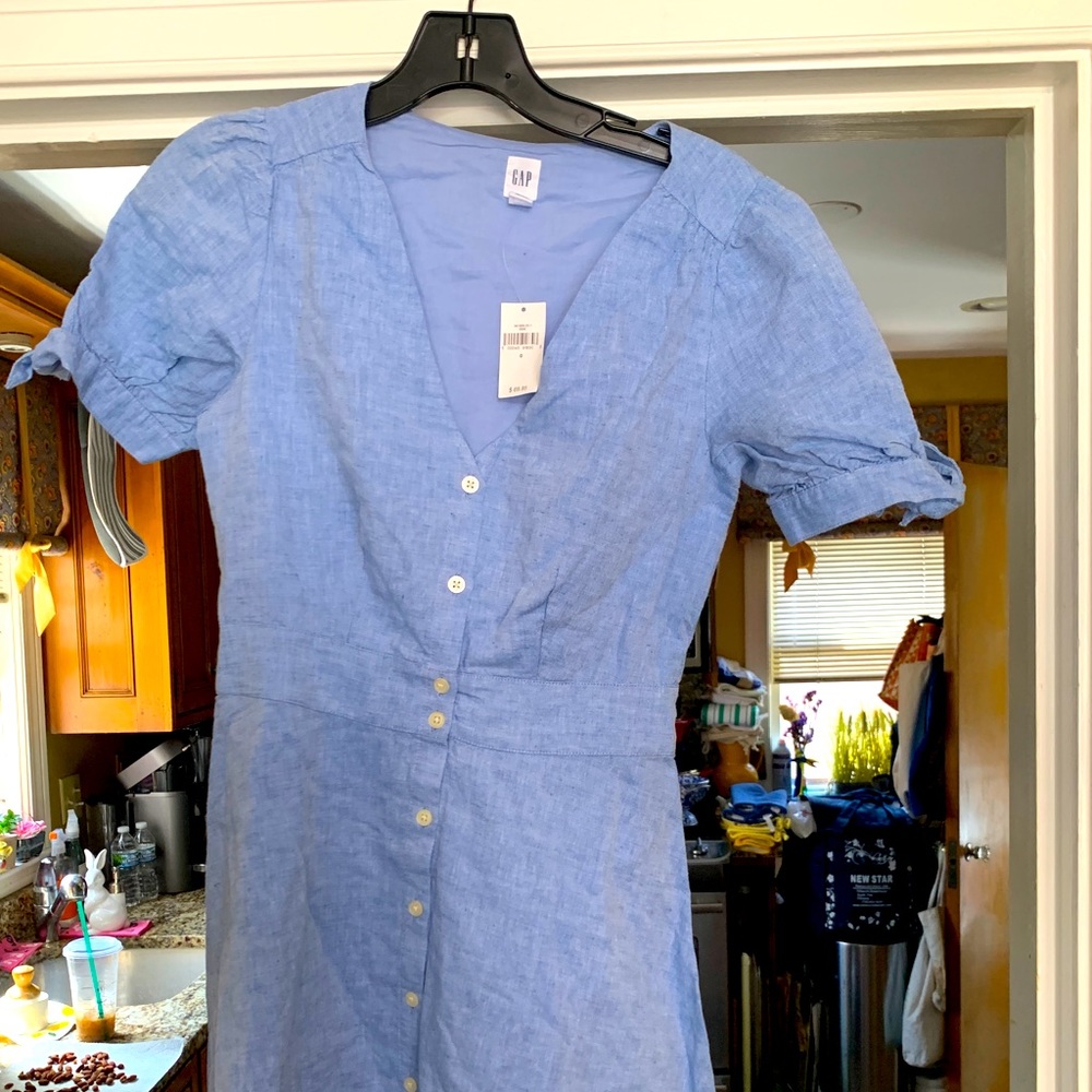 Gap chambray dress, NWT
